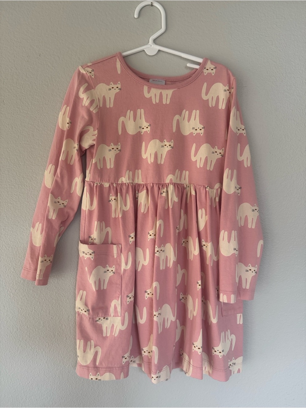 Hanna Anderson Halloween Cat Dress Size 6-7 - Picture 1 of 4